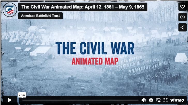 The Civil War Animated Map
